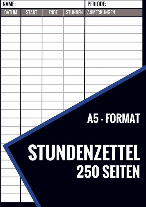 Immagine prodotto Foglio di presenza - 250 pagine - formato A5 (A5)