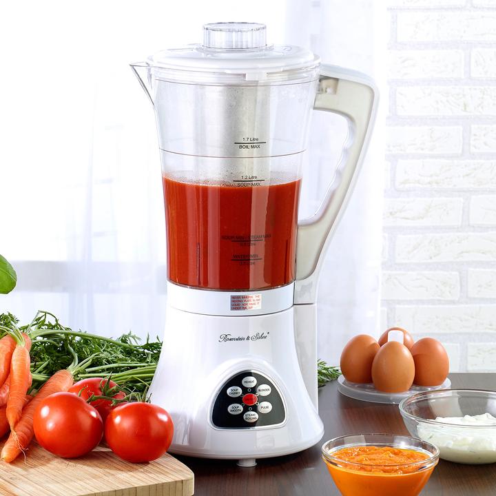Produktbild Rosenstein & Söhne 6in1-Thermo Koch-Mixer, für Suppen, Sojamilch usw. (300 W)