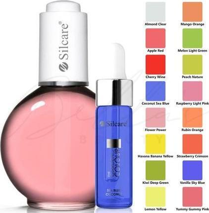 Produktbild Silcare The Garden Of Colour Regenerating Cuticle And Nail Oil Coconut Seaue 75Ml (75 ml)