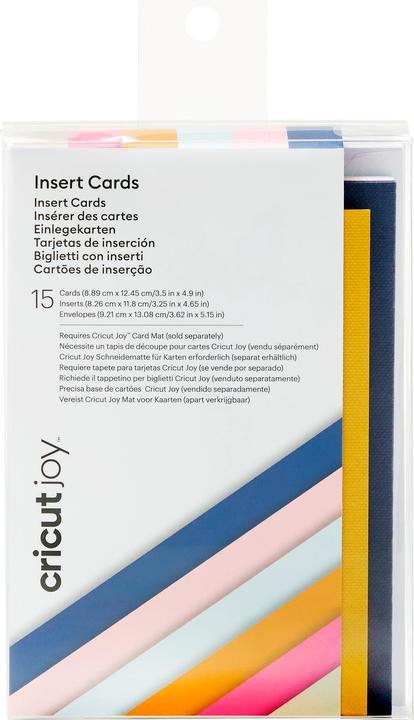 Immagine prodotto Cricut Carta bianca Joy Grigio scuro/Grigio chiaro, 15 pezzi (15 pz.)