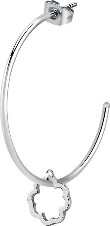 La Petite Story Single Earring Steel C Hoop+Le (Edelstahl)