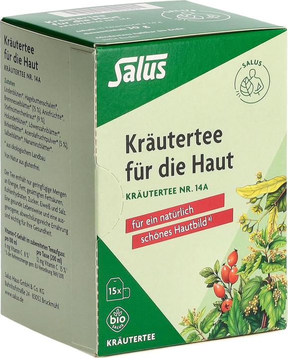 Actual product image Salus Herbal Tea F D Skin Nr14a (63 g)