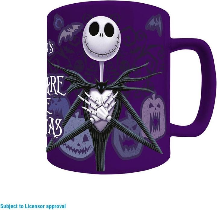 Actual product image Pyramid Nightmare Before Christmas fuzzy mug Jack (440 ml, 1 x)