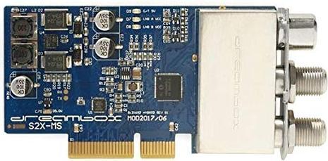 Dreambox Triple MultiStream Tuner mit 2 x DVB-S2X-MS & 1 x DVB-C/T2