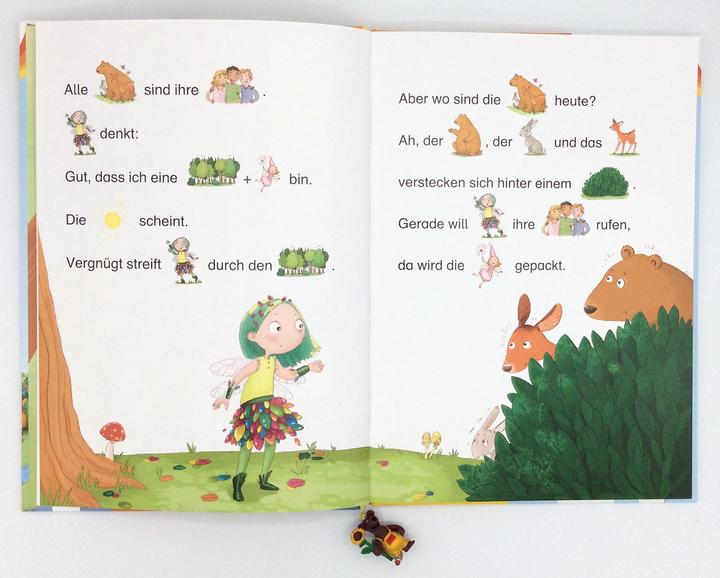 Actual product image Die kleine Waldfee und die Zauberblume (German, Jutta Berend, Frauke Nahrgang, 2020)