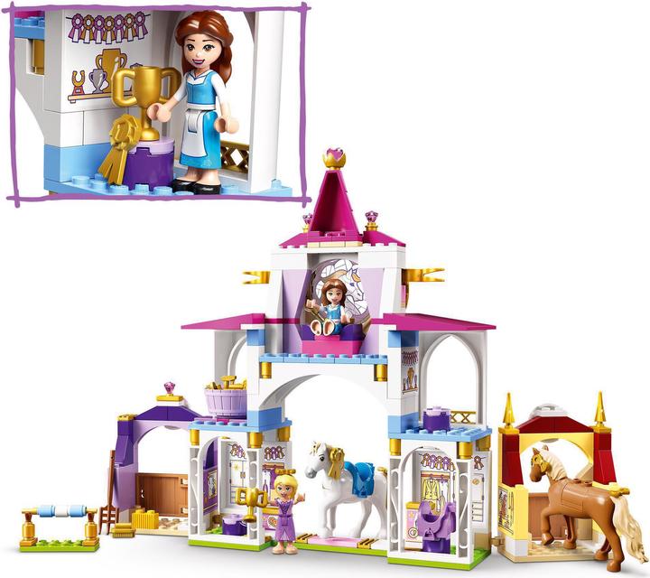 Produktbild LEGO Belles und Rapunzels königliche Ställe (43195, LEGO Disney)