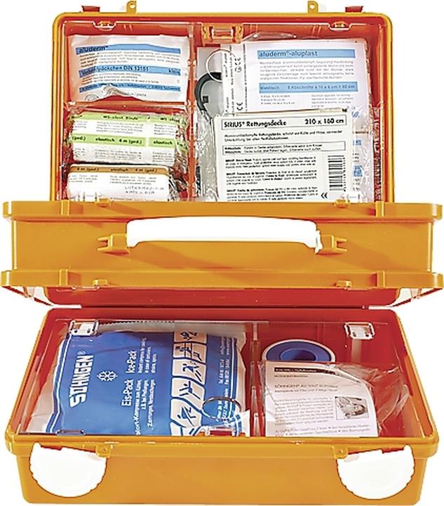 Actual product image Söngen First aid kit Quick-CD Joker, DIN 13157, 3 levels, w. twist locks, incl. wall bracket (First aid set accessories)