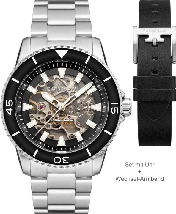 Image du produit Thomas Earnshaw ES-8227-11 Wallis Squelette automatique 42mm (Montre analogique, 42 mm)