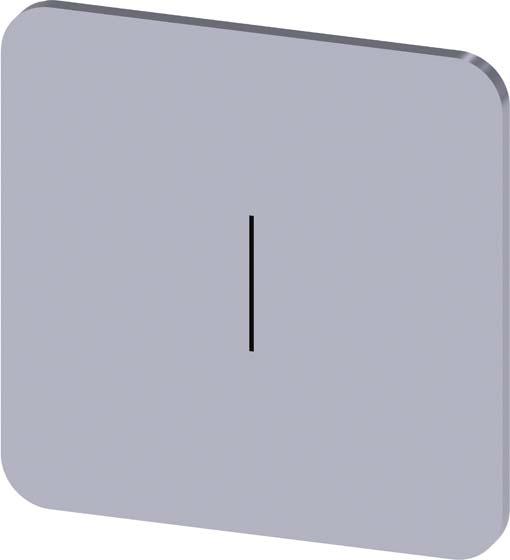 Image du produit Siemens Étiquette d'identification si carré allemand I 3SU1900-0AF81-0QB0