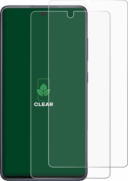 Actual product image ScreenLeaf Protective film sustainable screen protector screen protector film clear transparent (2 Piece, Samsung Galaxy S20 FE 5G)