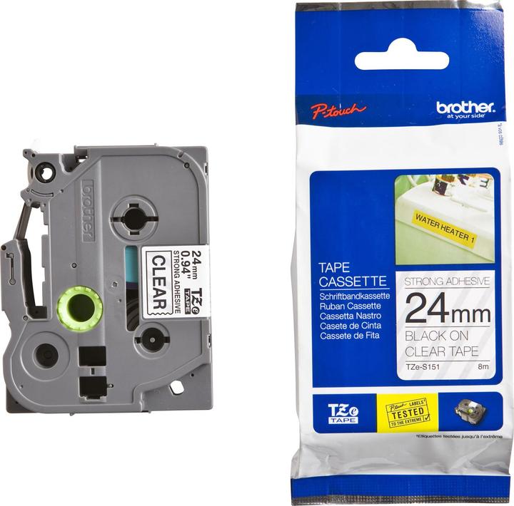 Produktbild Brother Tze-S151 (2.40 cm, Grau)