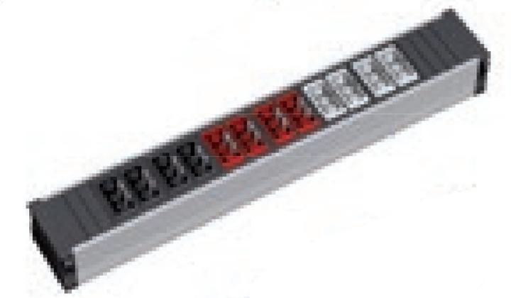 Actual product image Bachmann Consolidation Point 4xSw 4xRed 4xGST18 black 4xGST18 red (3 x, GST18, 0 m)