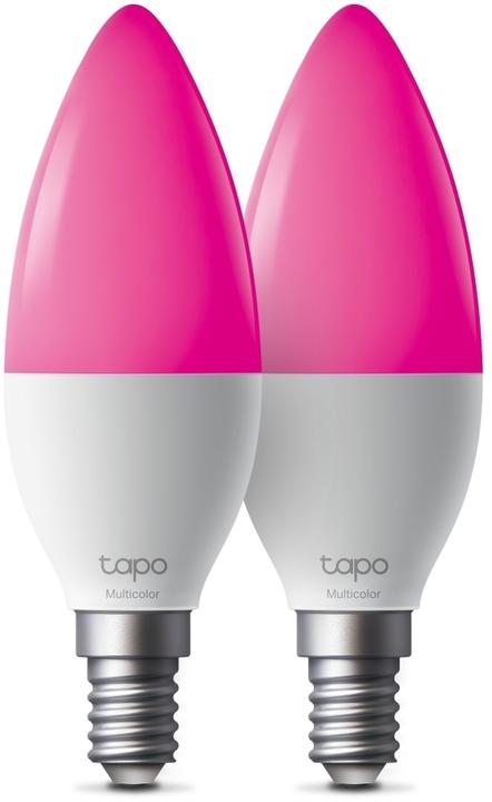 Actual product image TP-Link Smart Light Bulb, E14 Multic. (E14, 4.80 W, 470 lm, 2 x, F)
