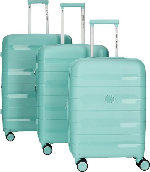 Actual product image Enrico Benetti Montréal - Set of 3 suitcases (L (90 - 115l))