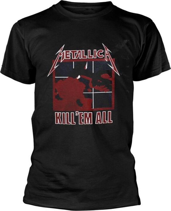 Immagine prodotto Metallica Kill Em All Maglietta Stampa posteriore Adulto Unisex (S)