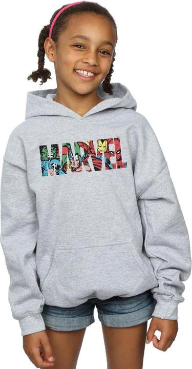 Produktbild Logo Character Infill Kapuzenpullover Mädchen (152, 158)