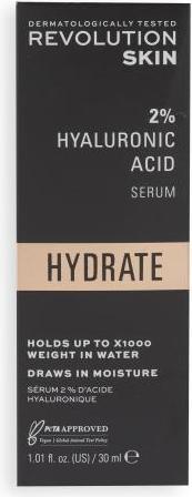 Image du produit Revolution Skincare Sérum à l'acide hyaluronique 2% Hydrate (30 ml)