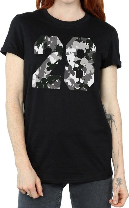 Immagine prodotto Disney Mickey Mouse Pattern 28 Maglietta Ampia Donna (XL)