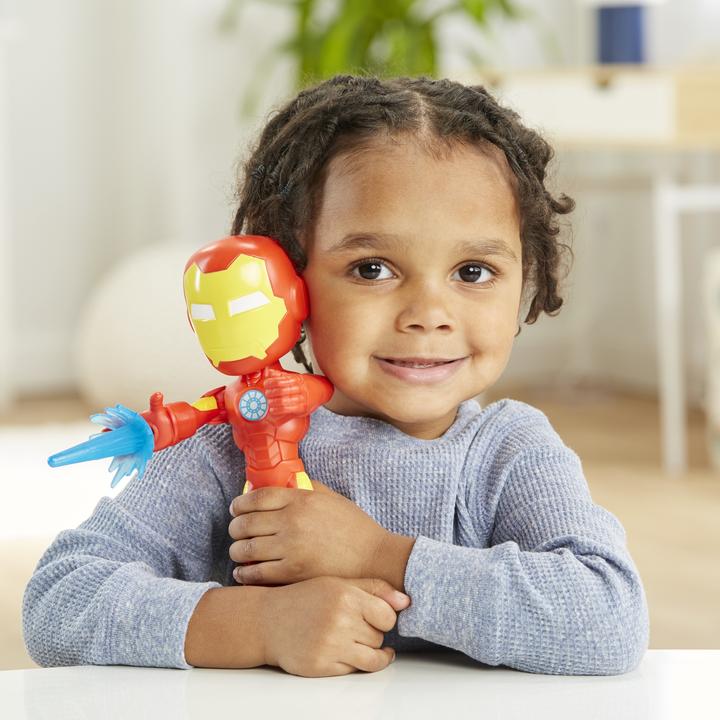 Immagine prodotto Hasbro Figura d'azione di Iron Man in formato super, giocattolo da supereroe per Ki