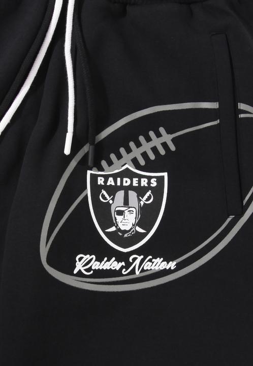 Immagine prodotto Recovered Re:pantaloni della tuta in pile Jogger coperti - Las Vegas Raiders (L)