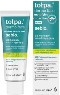 Etichetta energetica Tolpa Dermo Face Sebio