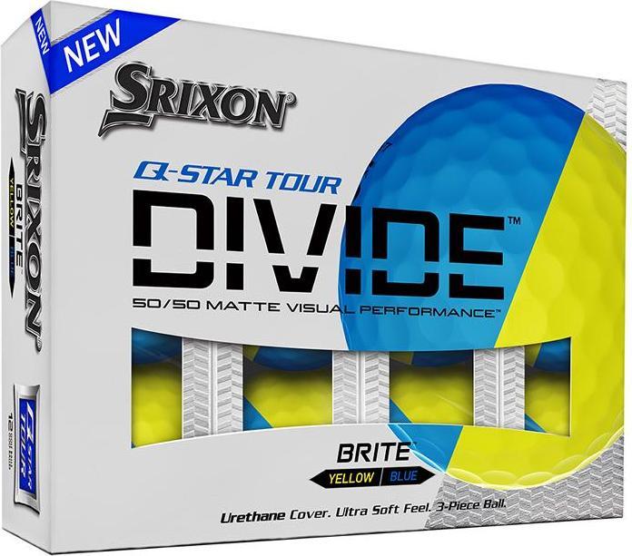 Srixon Q-Star T3 Divide yellow-blue