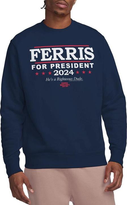 Produktbild Ferris Bueller´s Day Off Ferris Bueller's Day Off Ferris For President Sweatshirt (L)