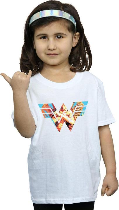 Image du produit - T-shirt WONDER WOMAN SYMBOL CROSSED ARMS - Fille (152, 158)
