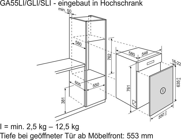 Immagine prodotto Electrolux GA55SLISP