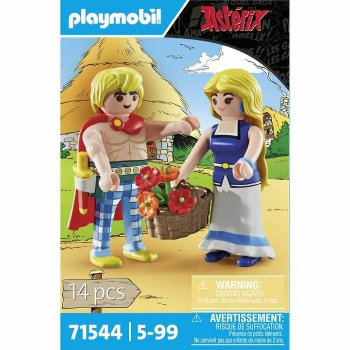 Actual product image Playmobil Asterix: Tragicomix and Falbala (71544, Playmobil Asterix)