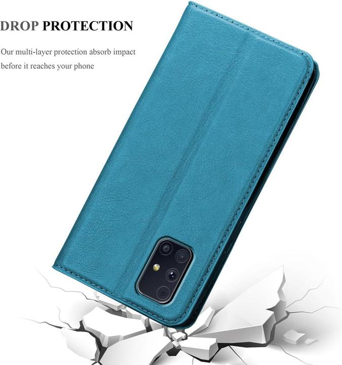 Actual product image Cadorabo Book Invis. Magnet sleeve (Samsung Galaxy M31s)