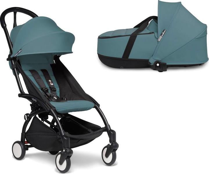 Actual product image Babyzen YOYO² 6+ black with carrycot