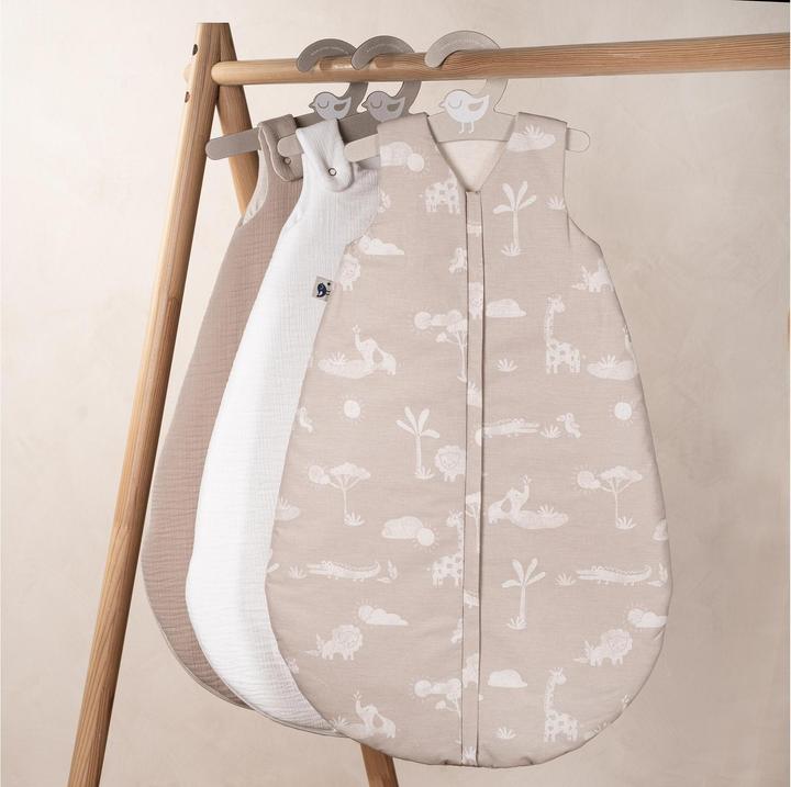 Actual product image Julius Zöllner Baby all-year sleeping bag Organic Jungle Dream 80 cm (80 cm, 2.5 TOG)