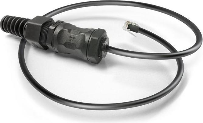 Image du produit Quwireless QRJ45-L - QuRJ45-L - IP68 Adaptateur de prise RJ-45 pour l'extérieur 380mm (Câbles de réseau)