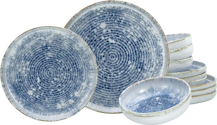 blauw en wit