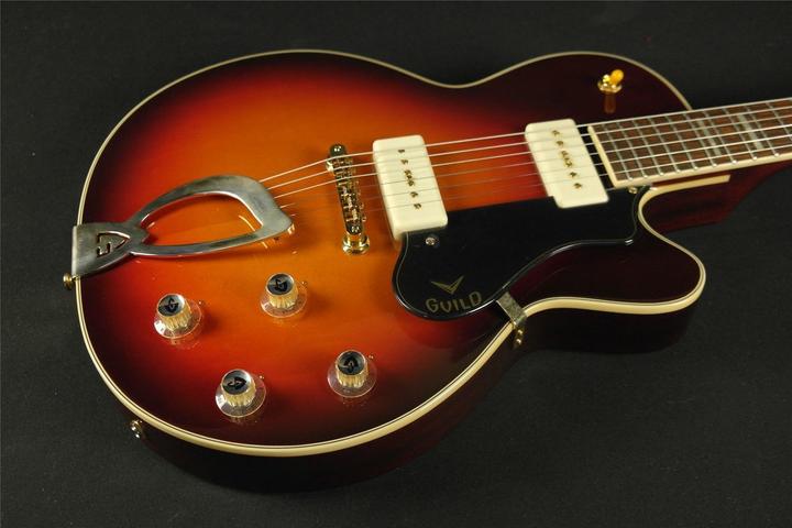 Actual product image Guild CE-100D VibTP ATB (Electric guitar, Mahogany)