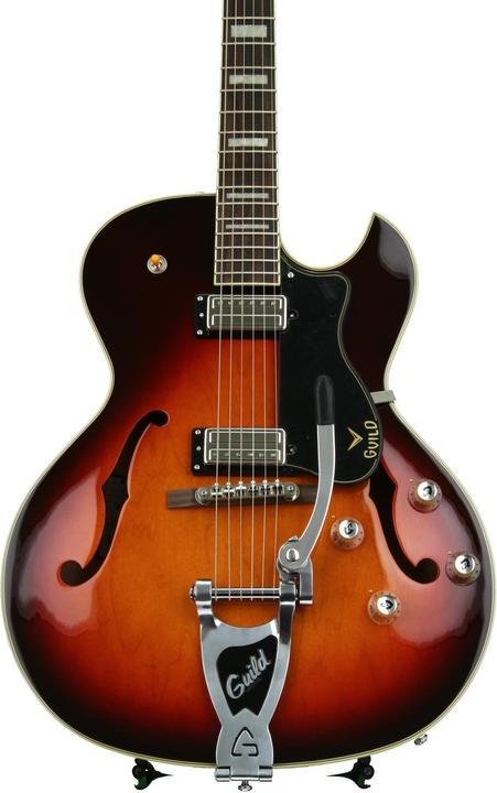 Actual product image Guild CE-100D VibTP ATB (Electric guitar, Mahogany)