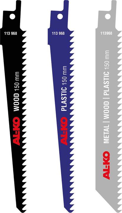 Actual product image AL-KO 18 V Bosch Home And Garden Compatible Replacement Saw Blades For Cordless Reciprocating Saw Ps 1815