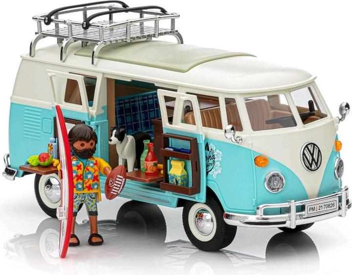 Image du produit Playmobil Volkswagen T1 Camping Bus - Edition spéciale (70826, Voiture populaire Playmobil)