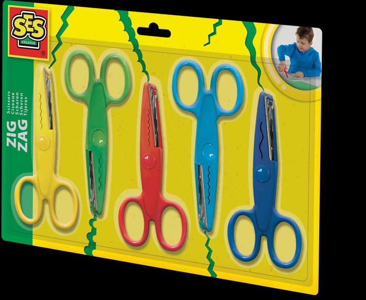 Actual product image Ses Zigzag scissors (14 cm)
