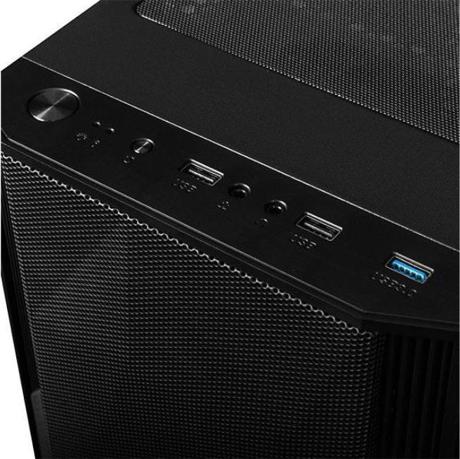 Actual product image Logic Computer case without power source Agir Mesh + Glass USB 3.0 black (ATX)