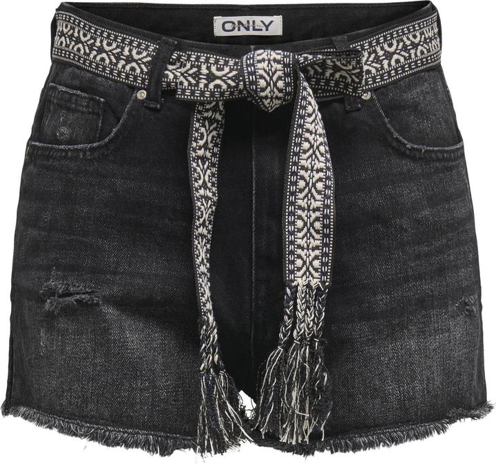 Produktbild Only ONLROBYN Sehr hohe Taille Gerade geschnitten Jeans-Shorts Jeans-Shorts (XL)