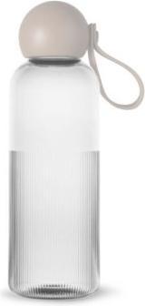 Actual product image Sagaform Ture Flasche 60cl hellgrau rPET/recycled PP/TPR (0.60 l)