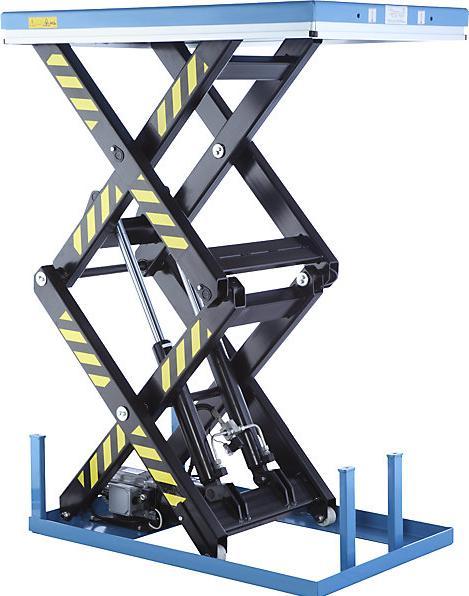 Produktbild Gesutra Doppelscheren-Hubtisch, stationär, Tragfähigkeit 1000 kg, Betriebsspannung 230 V