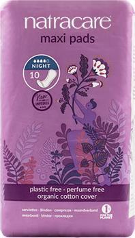 Produktbild Natracare Maxi (10 x, Damenbinden)