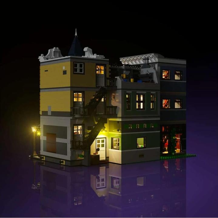 Actual product image Light my bricks LMB 2.0 LEGO® 10255# Assembly Square Light Kit