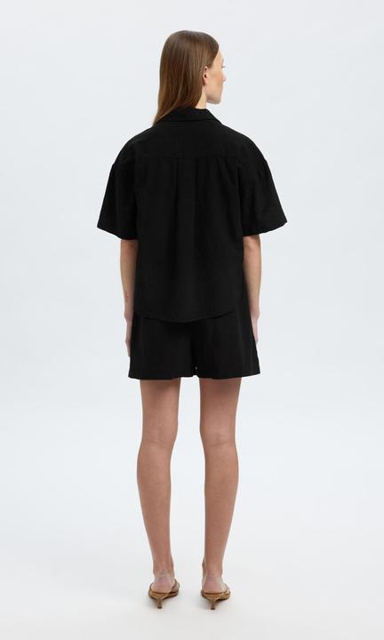 Actual product image Selected Homme Leinenmix Kurzarmhemd (36)