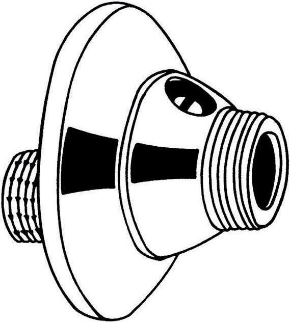 Actual product image Grohe S-connection 1/2 "x3/4" abspb verst 10mm chr