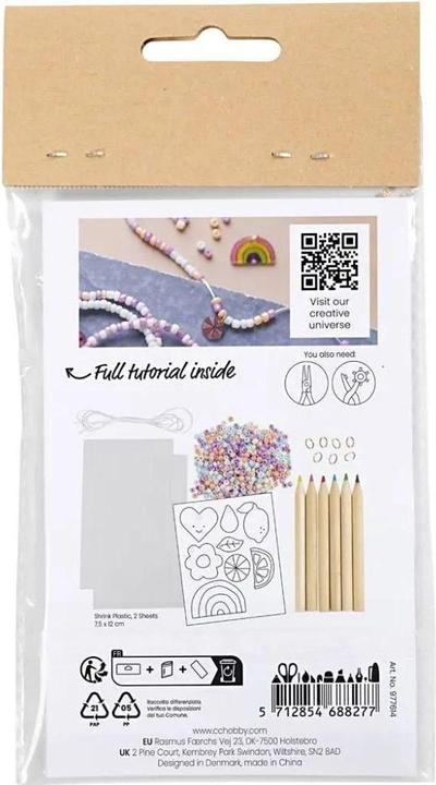 Immagine prodotto Creativ Company Set di braccialetti per gioielli con pellicola termoretraibile