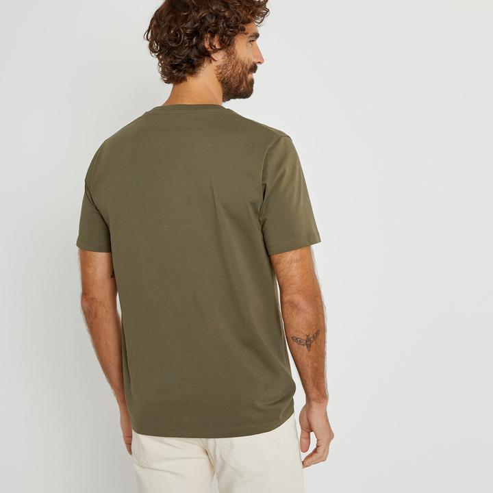 Image du produit La Redoute Collections T-shirt avec col en V (3XL)